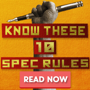 10 Spec Script Rules